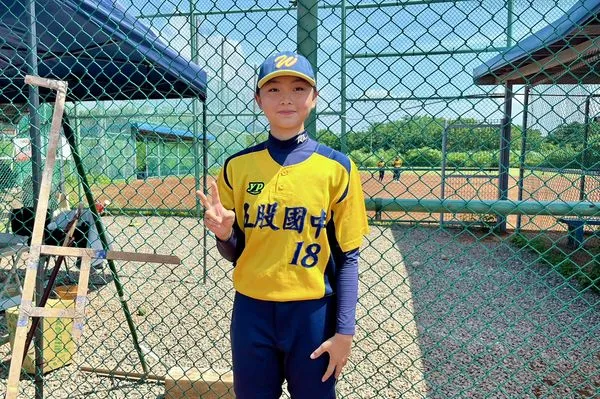 ▲五股國中國一張瀞云頂住壓力守勝。（圖／學生棒聯提供）