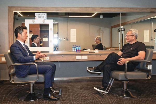 輝達總部土地涉政治層面問題，是否順利落成，仍須看北市府協調功力。（翻攝蔣萬安臉書）