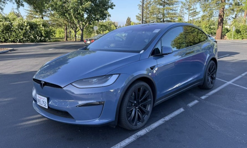 ▲特斯拉Model X於國外無偽裝現身測試！（圖／翻攝自X社群@Tesla Newswire）