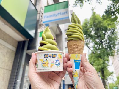 全家新推「寶可夢奇異果霜淇淋」