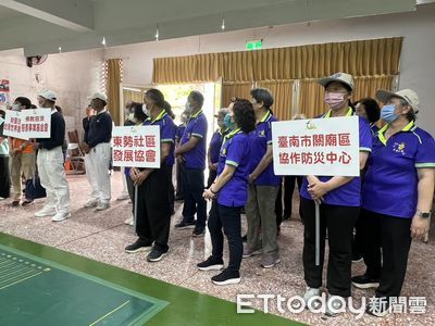 強化防災韌性！關廟區辦演練　模擬地震強降雨實地開設收容處所