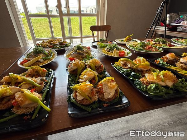 ▲▼花蓮縣府結合旅宿業擧辦在地食材運用料理課程。（圖／花蓮縣政府提供，下同）