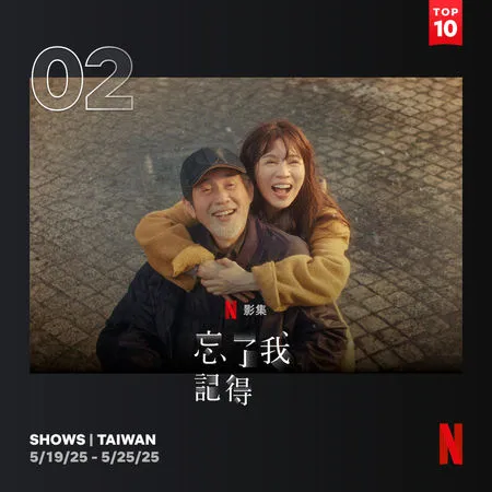 ▲謝盈萱、秦漢主演的《忘了我記得》上線後，獲得大批網友好評。（圖／Netflix提供）