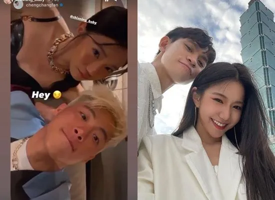 ▲范成章被挖出曾和女生接吻的照片。（圖／翻攝自IG、Dcard）