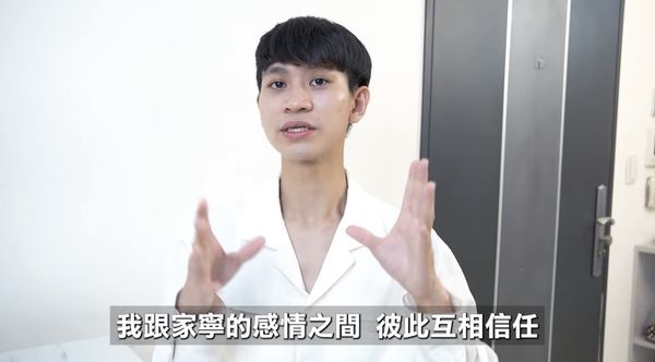 ▲▼Andy昔日替家寧和男閨蜜說話。（圖／翻攝自YouTube／眾量級CROWD）