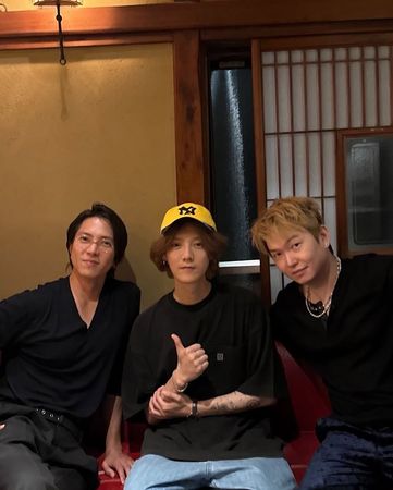 ▲鹿晗「追星成功」合照山下智久！　網一看超心疼：太瘦了 。（圖／翻攝自鹿晗IG）