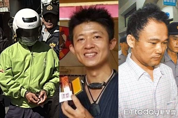▲▼高雄碎屍魔張介宗(左)、華山大草原性侵分屍案陳伯謙(中)、台灣食人魔陳金火(右)。（資料圖／記者吳世龍攝、資料照、翻攝網路）
