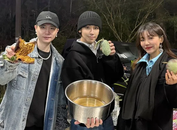 ▲▼鼓鼓、丁噹、蕭秉治深入花蓮秘境美景。（圖／相信音樂提供）