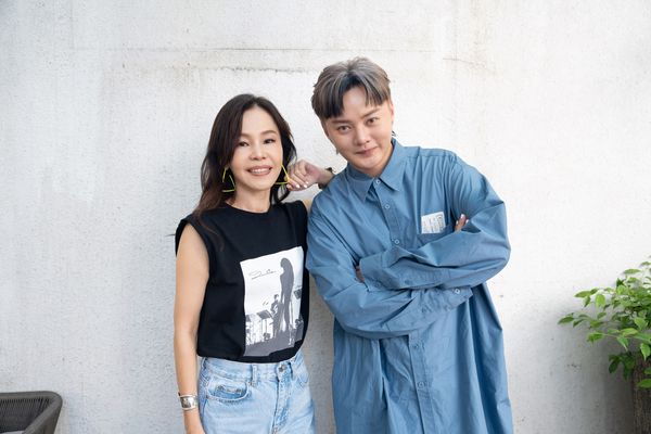 ▲▼彭佳慧和好友許富凱分享成為歌手的過程 。（圖／索尼音樂提供）