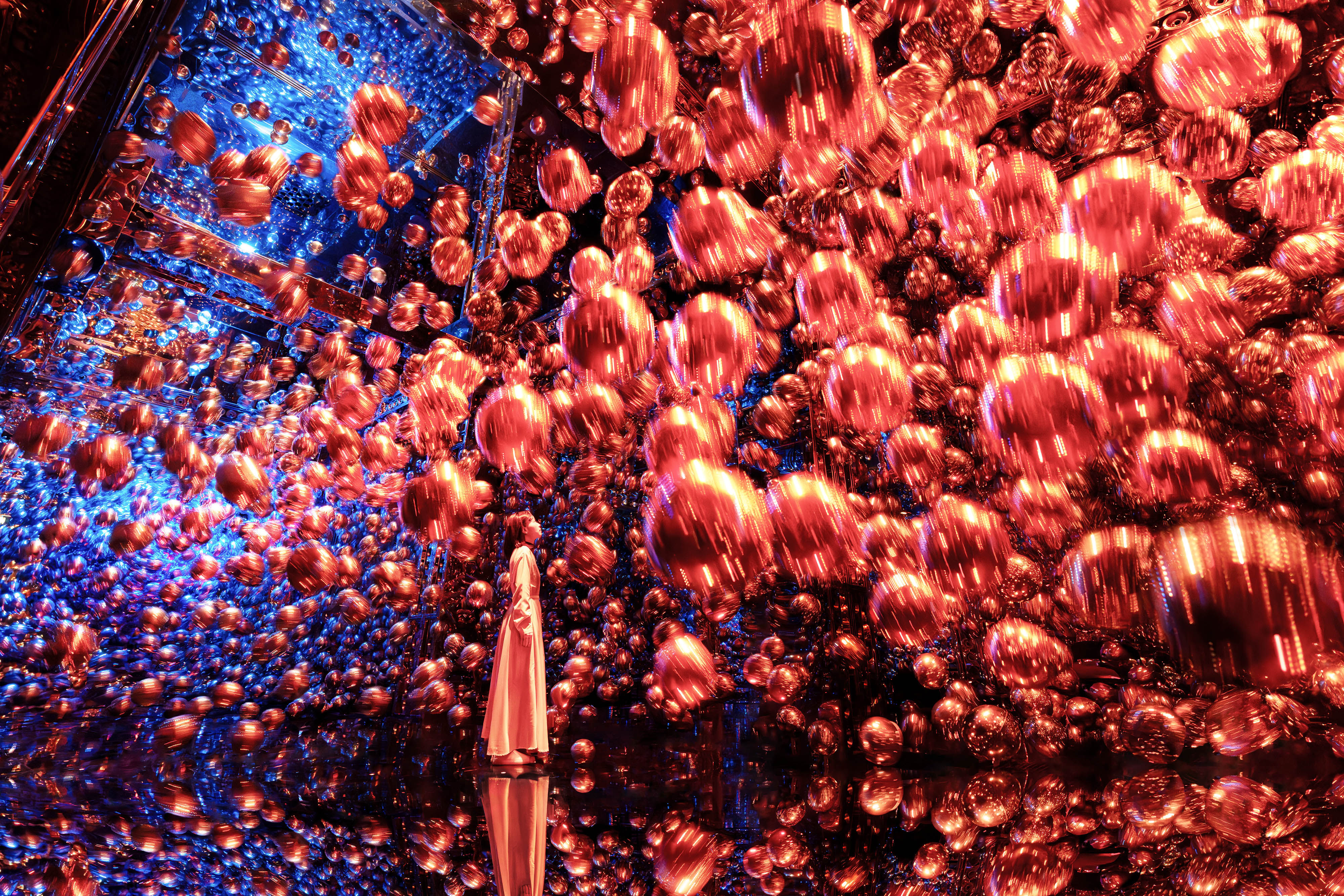 ▲▼京都新景點「teamLab BioVortex Kyoto」。（圖／チームラボバイオヴォルテックス京都」京都©チームラボ）