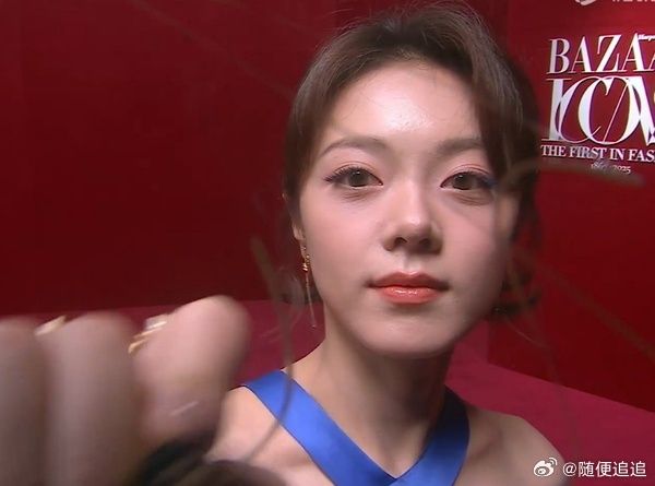 ▲▼芭莎紅毯「鏡頭簽名」變照妖鏡　網：沒去的很幸運。（圖／翻攝自微博）