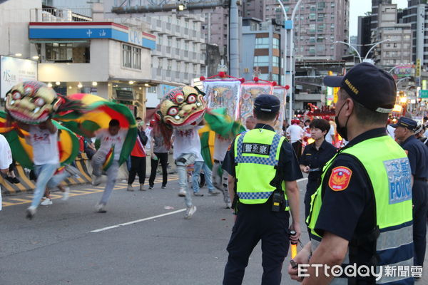 ▲▼淡水清水祖師遶境管制時間及範圍出爐，警方呼籲用路人避開管制區             。（圖／記者陳以昇翻攝）