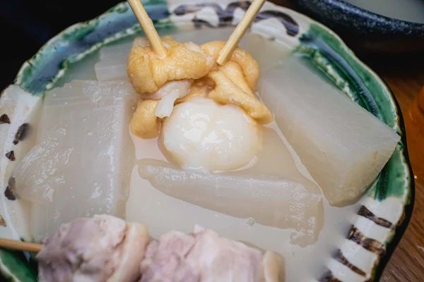 ▲▼東京左門雞高湯黑輪。（圖／部落客美熊提供）