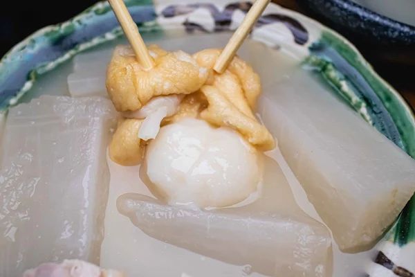 ▲▼東京左門雞高湯黑輪。（圖／部落客美熊提供）