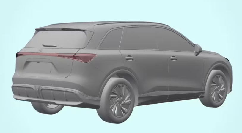 ▲MG全新中型休旅設計圖流出！該車將命名為S6。（圖／翻攝自《tynan.com》）
