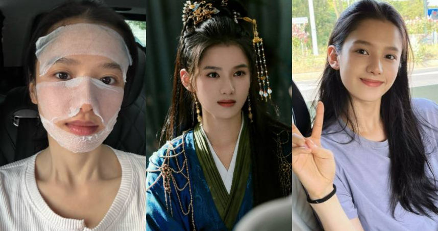 《藏海傳》香暗荼本尊張婧儀是素顏女神！靠八段錦、狂濕敷、愛運動養出仙女級美肌