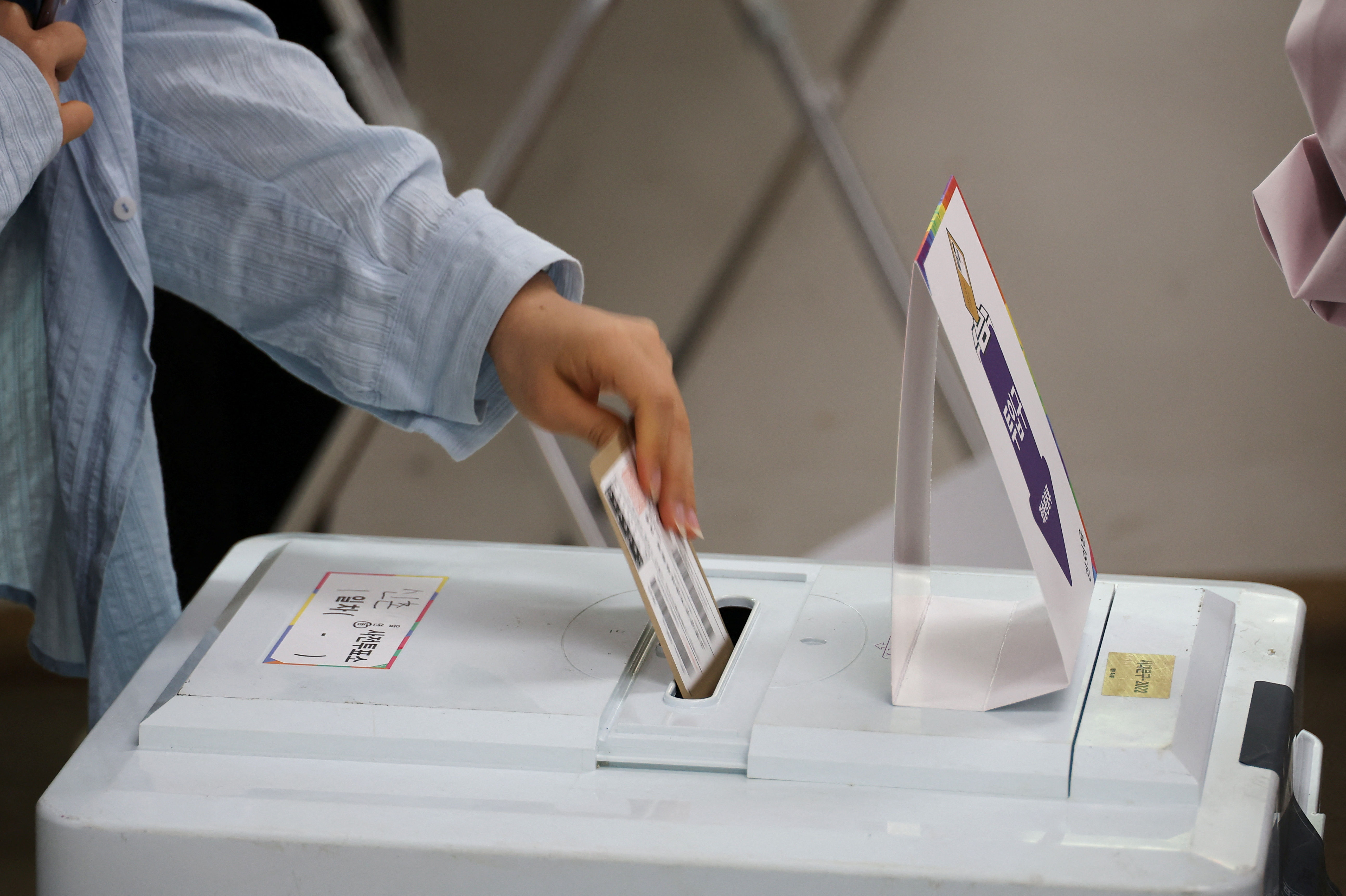 ▲▼南韓總統大選29、30日開放選民「事前投票」。（圖／路透）