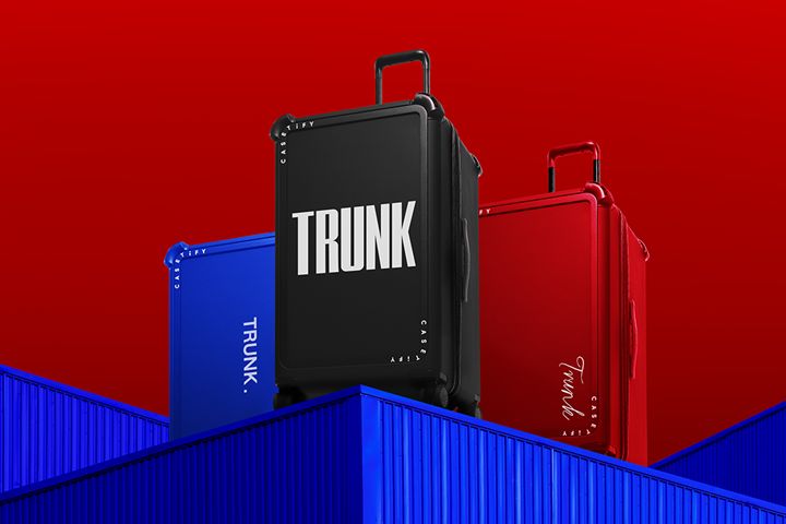 ▲CASETiFY推客製化行李箱。（圖／業者提供）