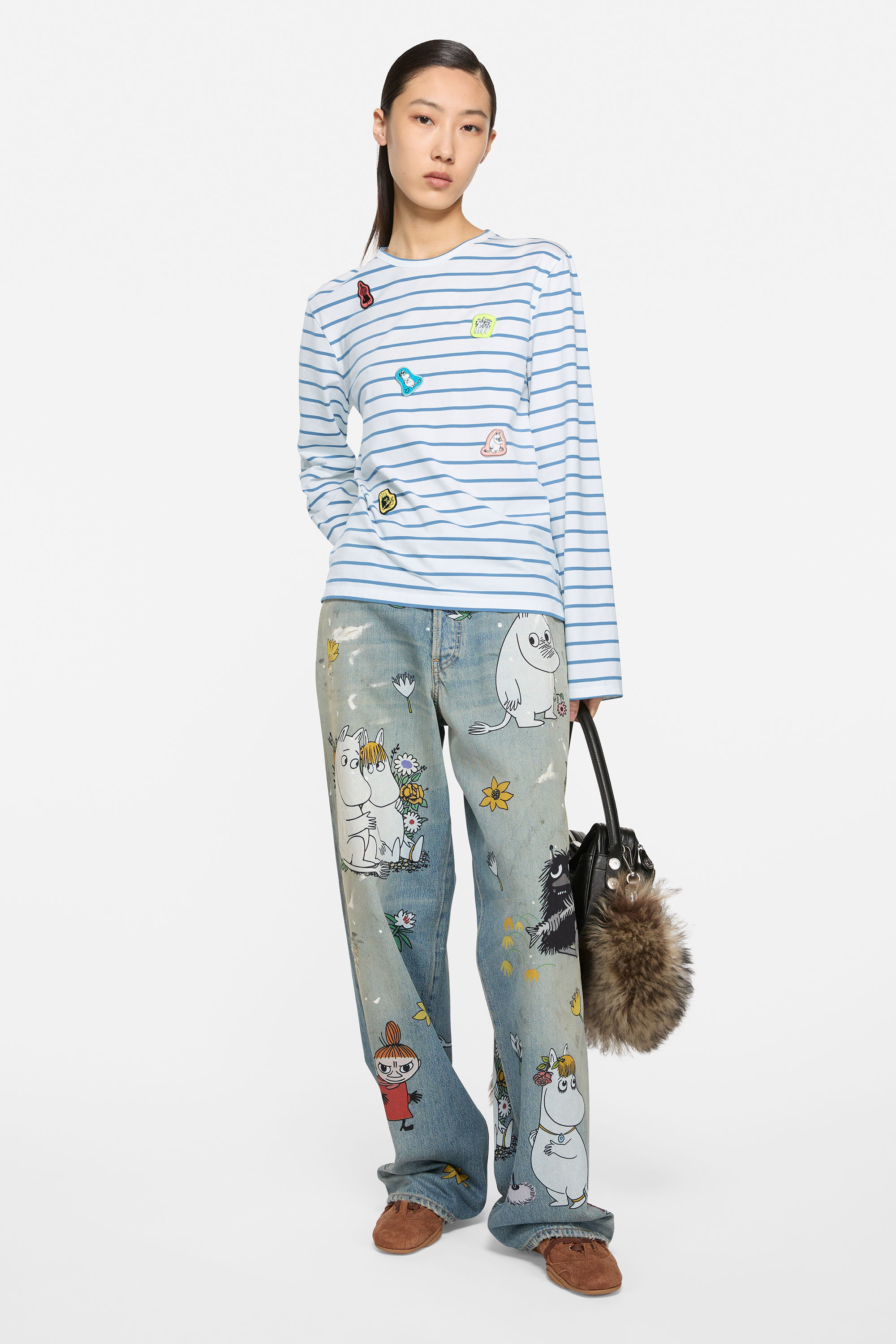 ▲▼  Acne Studios聯名嚕嚕米必收 。（圖／品牌提供）