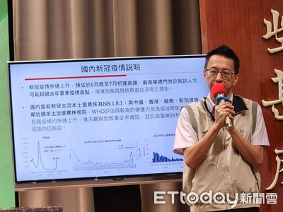 新冠疫情恐燒到8月、170萬人染疫 卓榮泰指示強化醫療物資整備