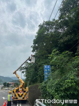 ▲紅外線檢測。             。（圖／台電屏東區處提供）