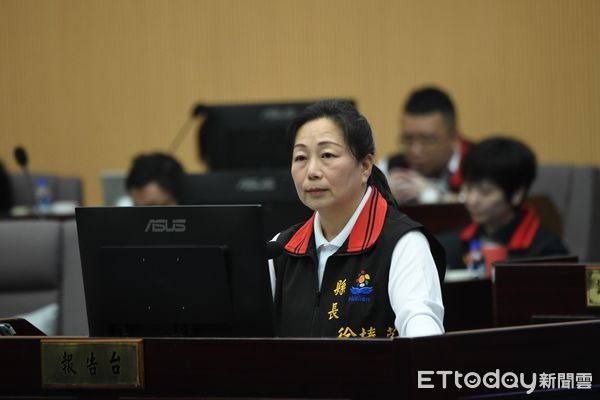 ▲花蓮縣長徐榛蔚在縣政總質詢中語重心長表示，中央違法統刪地方政府636億元補助款影響極劇。（圖／花蓮縣政府提供）