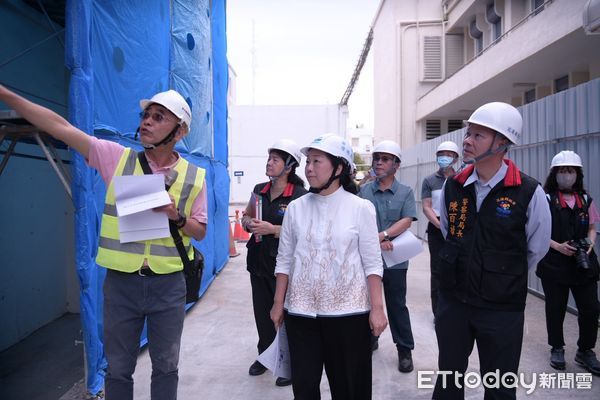 ▲▼縣長徐榛蔚在警察局長陳百祿、副局長高麗姬的陪同下現地視察。（圖／花蓮縣政府提供，下同）