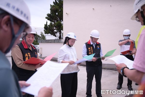 ▲▼縣長徐榛蔚在警察局長陳百祿、副局長高麗姬的陪同下現地視察。（圖／花蓮縣政府提供，下同）