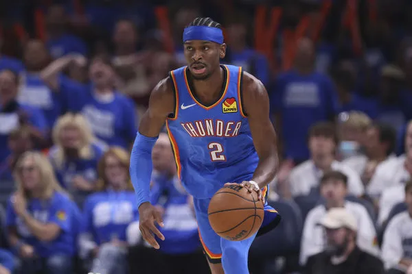 ▲雷霆吉爾吉斯-亞歷山大、灰狼艾德華茲。（圖／達志影像／美聯社）