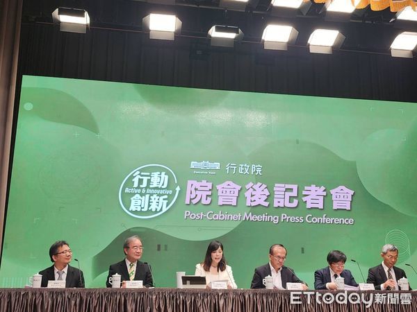 ▲▼行政院會後記者會。（圖／記者陳家祥攝）