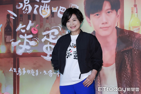 ▲▼《喝酒吧！笨蛋 》首映記者會-楊貴媚。（圖／記者周宸亘攝）