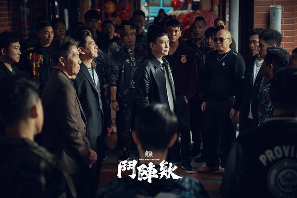 ▲《角頭－鬥陣欸》火力全開！王識賢喊話：台灣教父全部在這裡了。（圖／曼尼娛樂提供）