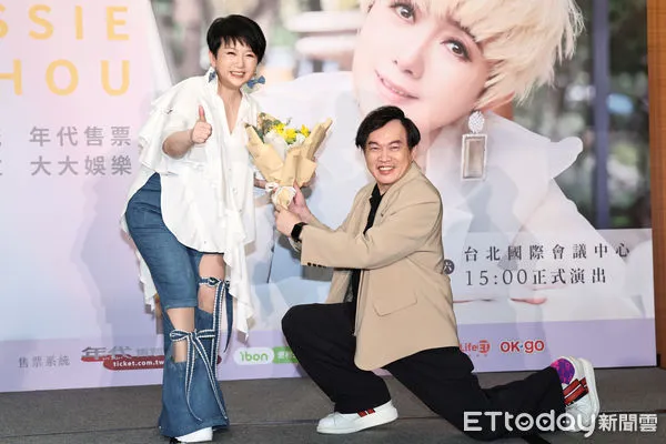 ▲▼ 康康現身為周思潔演唱會記者會站台。（圖／記者黃克翔攝）