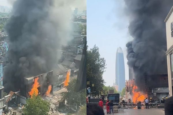 ▲▼山東又發生爆炸。（圖／翻攝自微博）