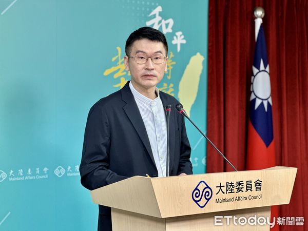 ▲▼陸委會副主委、發言人梁文傑。（圖／記者蔡紹堅攝）