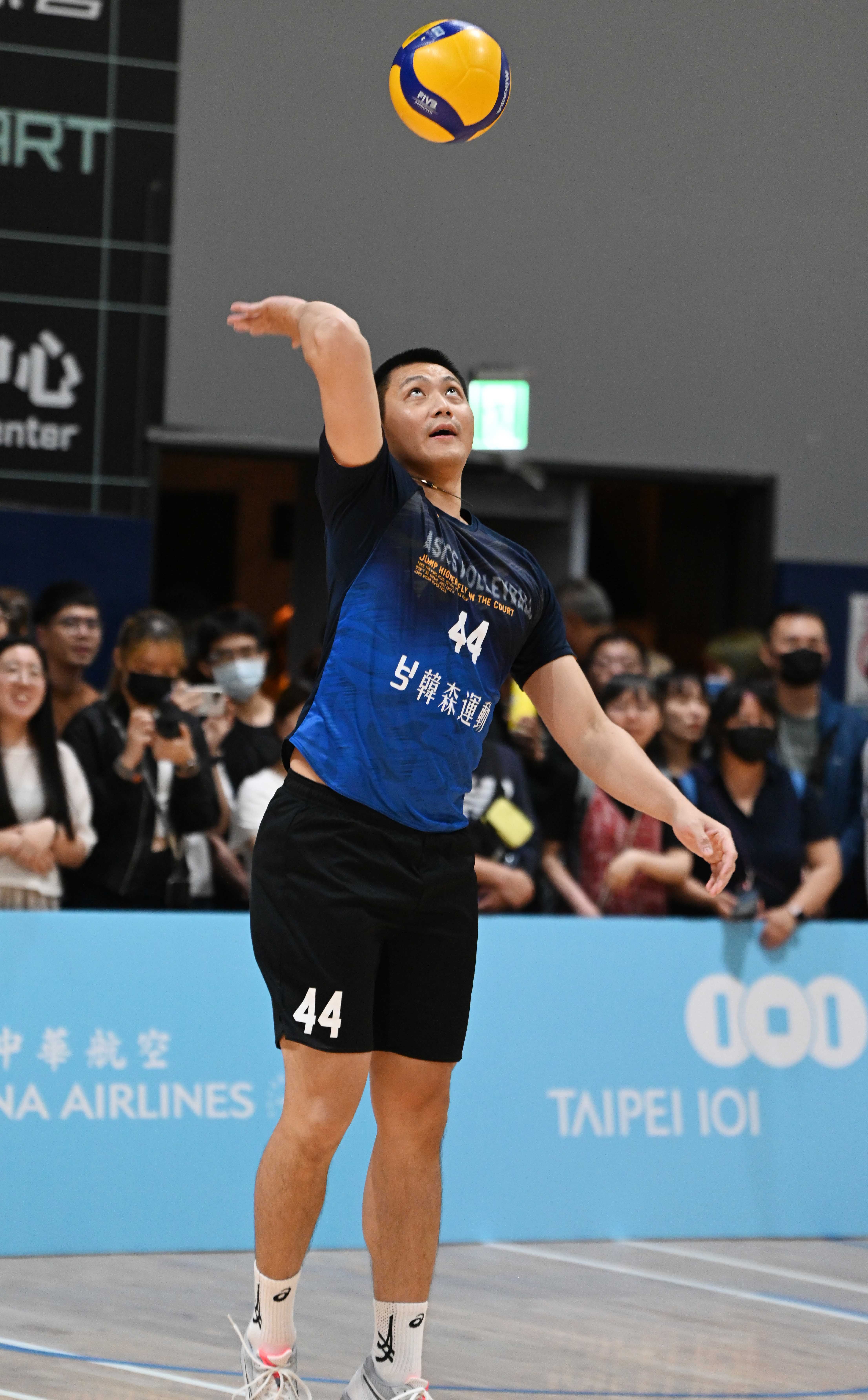 ▲▼世壯運排球，陳建禎、王明浚。（圖／2025雙北世壯運執委會提供）