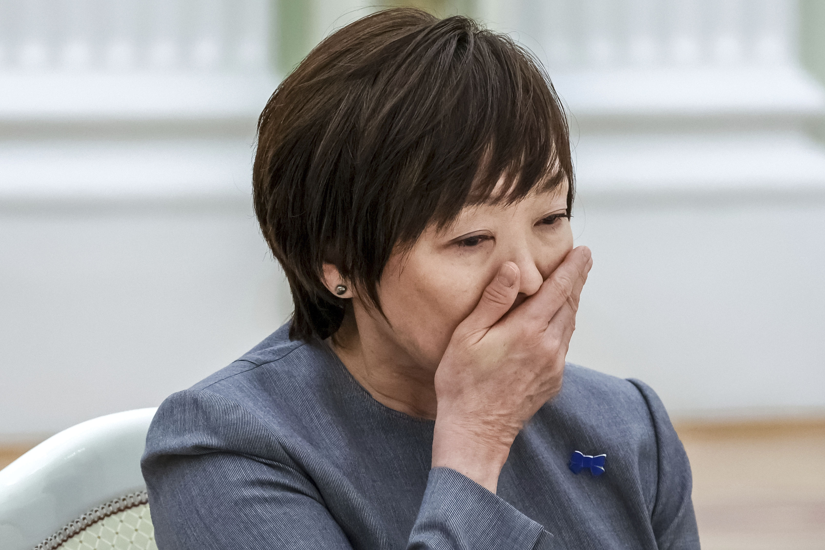 ▲▼日本已故前首相安倍晉三遺孀安倍朝惠訪俄，在克里姆林宮獲俄國總統普丁接見。（圖／達志影像／美聯社）