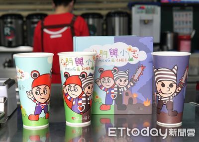 清心福全X黃明志3款聯名紙杯6／1上市