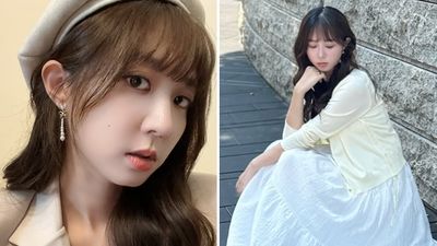 才走10分鐘！洪詩「視線開始暗掉」  蹲路邊求救老公：完全不能站