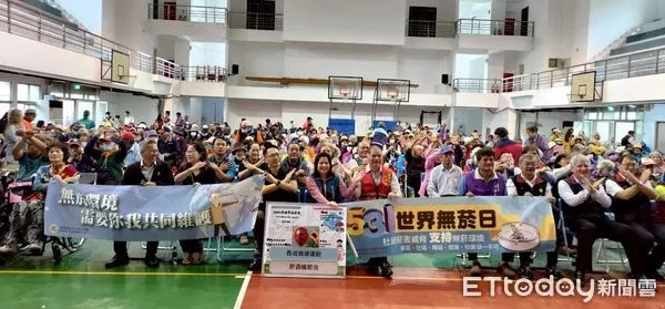 ▲▼花蓮縣衛生局響應2025年世界無菸日倡議主題「戳破誘惑：揭露菸草與尼古丁產品行銷策略」。（圖／花蓮衛生局提供，下同）