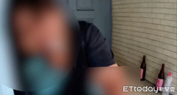 ▲▼醉漢超商買米酒被拒，與店員互嗆「我有病」，醉漢怒砸收銀台。（圖／記者邱中岳翻攝）