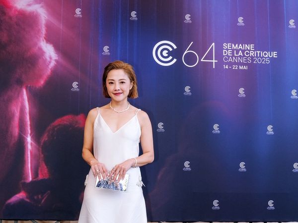 ▲隨左撇子女孩前進坎城影展 小8堅定對戲劇熱愛。（圖／晨邦國際提供）