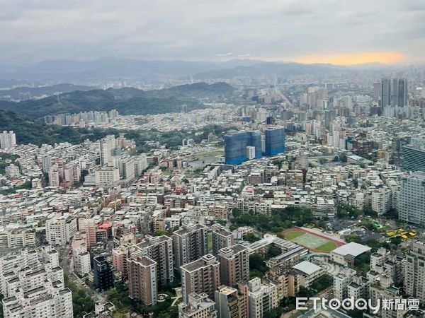 ▲▼台北市鳥瞰,台北鳥瞰。（圖／記者董美琪攝）