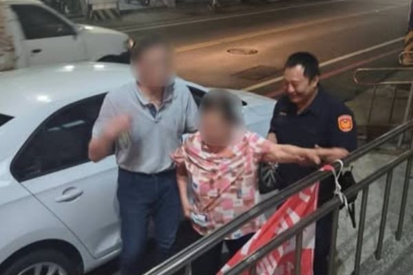 彰化失智婦思念離世兒，騎車去墓地失聯。（圖／取自彰化縣芳苑警分局）