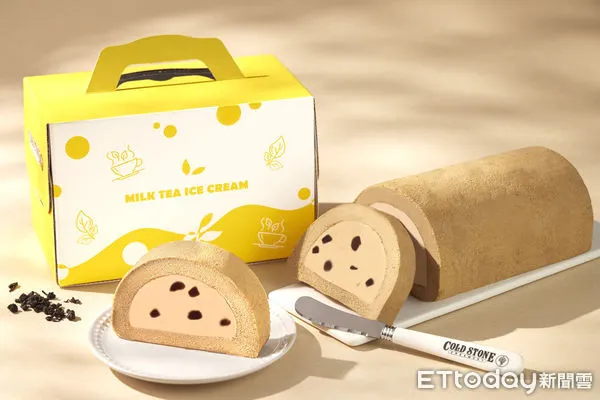 ▲▼「COLD STONE」找來「立頓」推出全新聯名「立頓茶歐蕾冰心捲」。（圖／記者蕭筠攝）