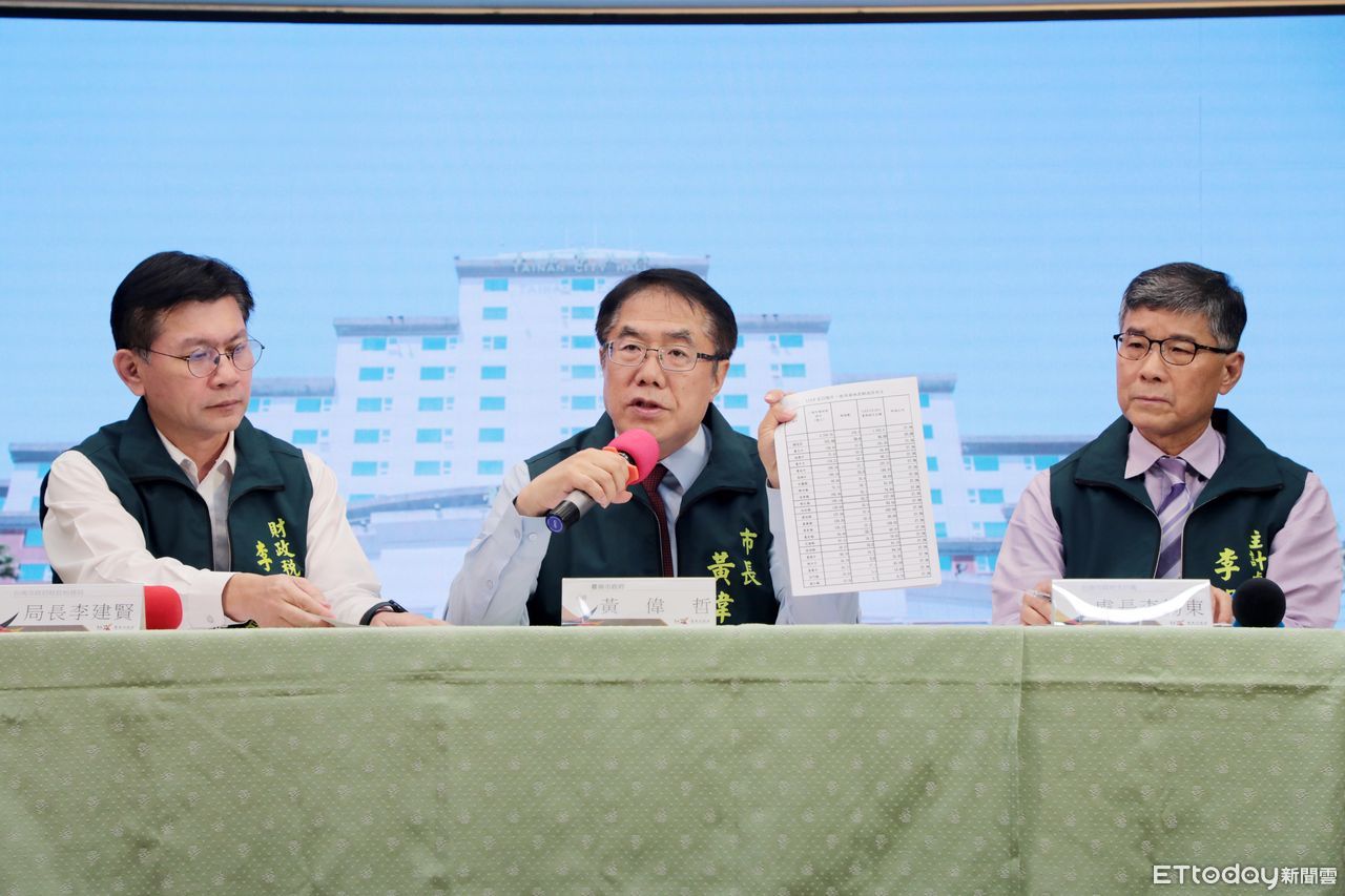 台南駁斥索樣訴願書傳聞　市府：爭取中央應補足地方財源
