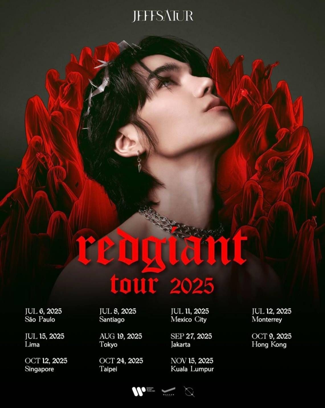 ▲羅杰夫再次宣布來台開唱。（圖／翻攝自華納音樂IG）