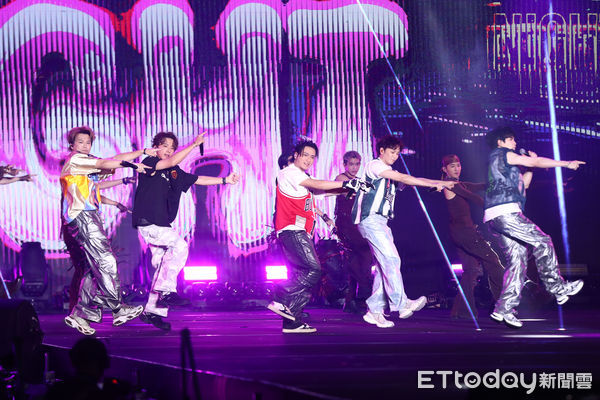 ▲世壯運閉幕，ENERGY表演。（圖／記者林敬旻攝）