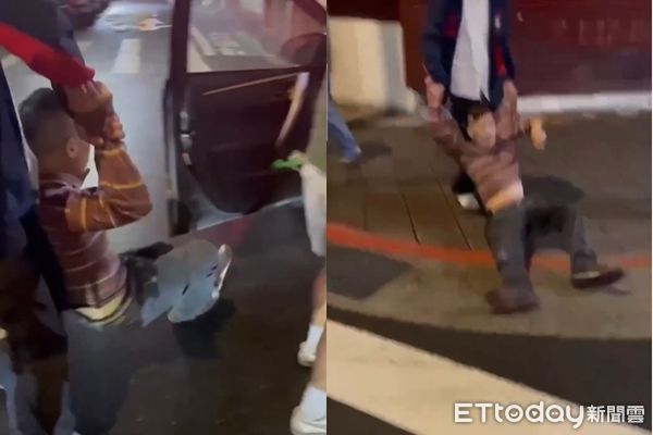 ▲▼Uber駕駛連撞13車，現場畫面曝光。（圖／Threads網友授權提供，請勿隨意翻拍以免侵權）