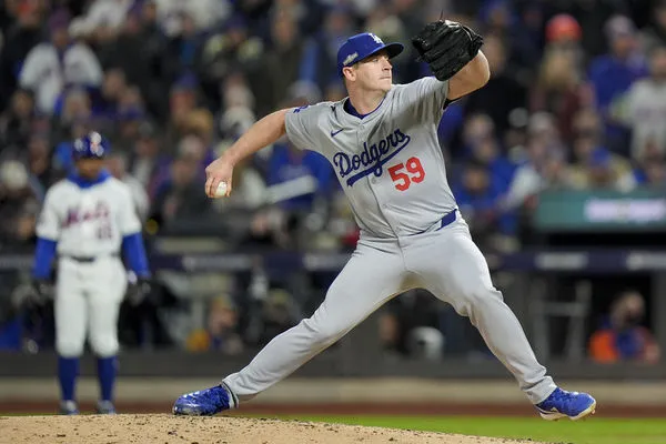 ▲道奇主力救援投手菲利普斯（Evan Phillips）。（圖／達志影像／美聯社）